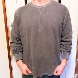 Lucky Brand Gray Long Sleeve Shirt